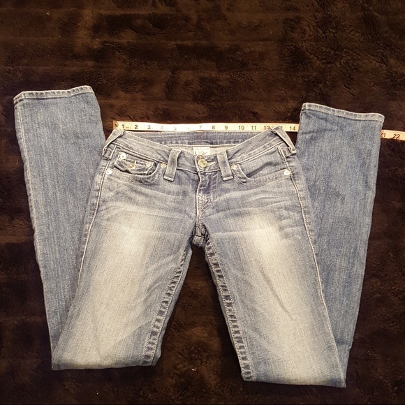 SOLD EUC 26”x32” True Religion Bootcut Jeans - Picture 2 of 4